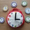 Haakpatroon Memoryspel klokken met opbergtas