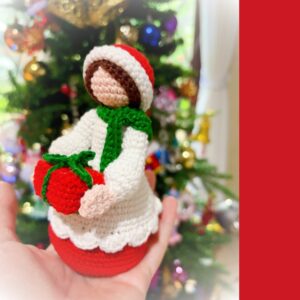 Haakpatroon Christmas Lady