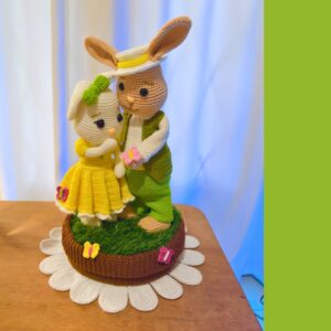 Haakpatroon Felix & Leontina de Paashazen