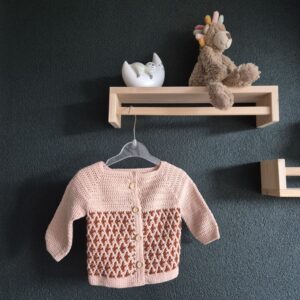 Haakpatroon Cosy babyset Babyvest