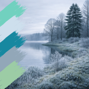 Kleurencombinatie Durable Coral Frisse kou in de lucht